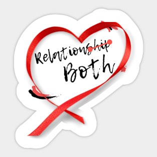 Relationship Both Sticker